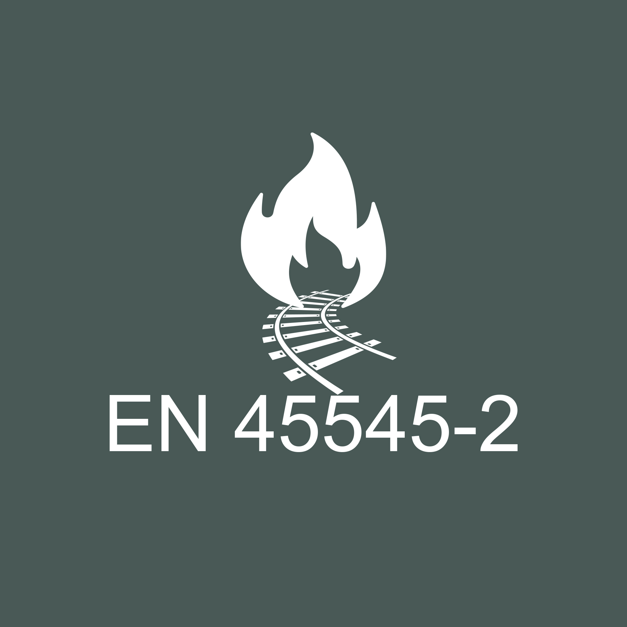 Logo normy EN 45545-2